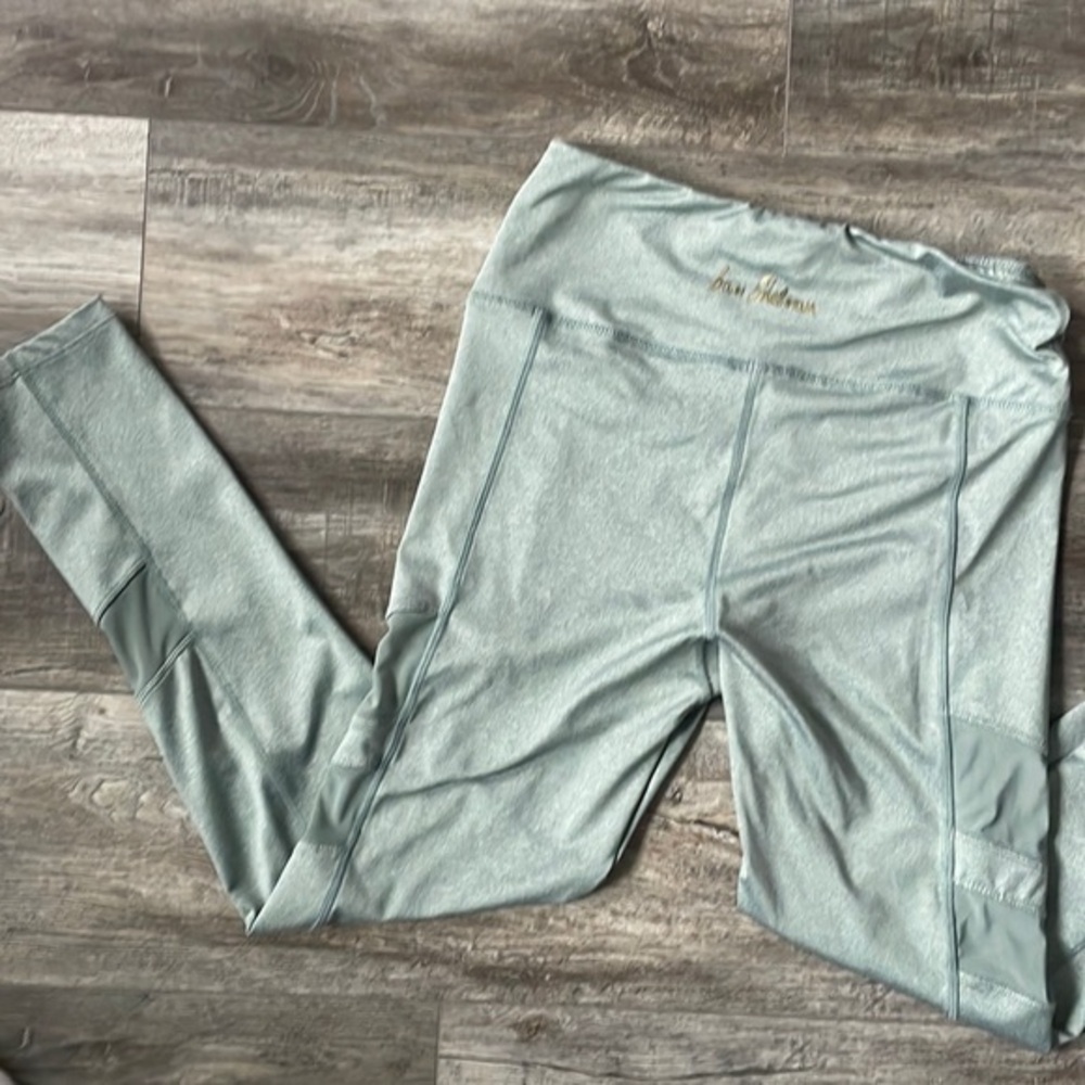 Sam Edelman leggings mint colored size Large athletic